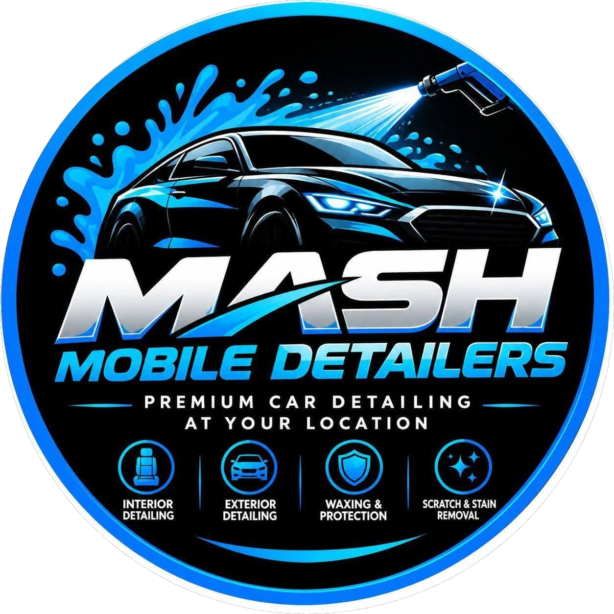 Mash Mobile Detailers Logo
